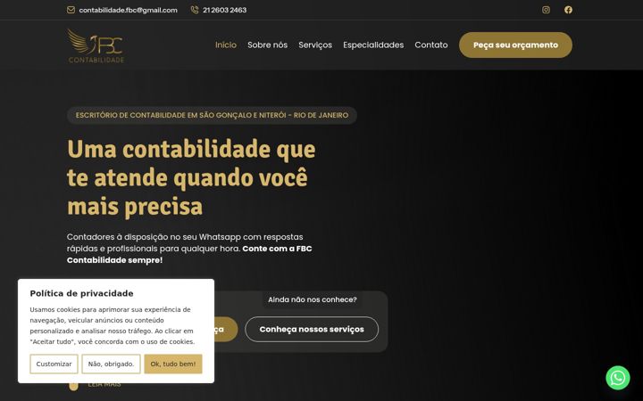 Screenshot di fbccontabilidade.com.br
