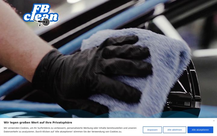 Екранна снимка на fbclean.de