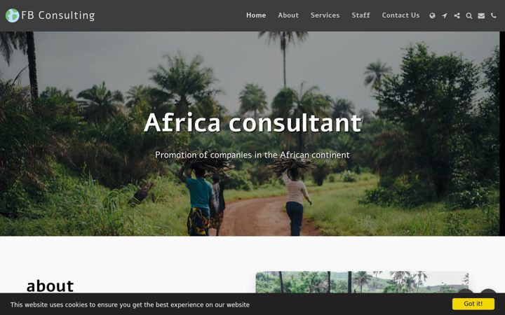 Screenshot of fbconsulting.co.il