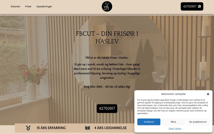Screenshot of fbcut.dk