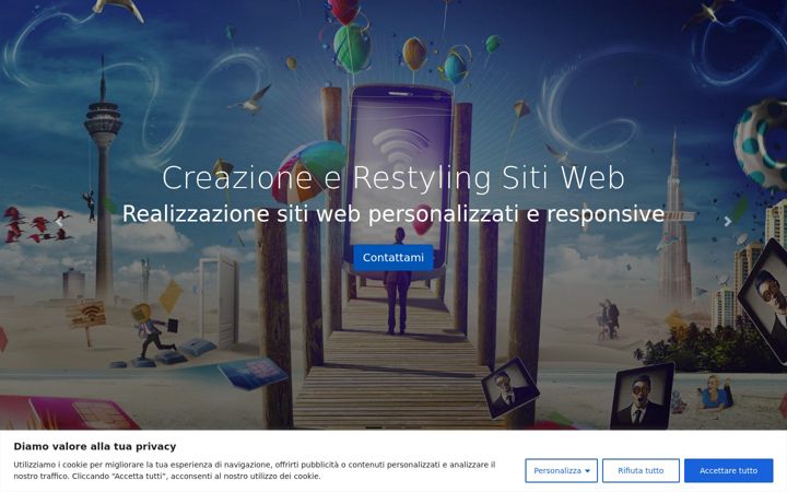 Screenshot of fbdesigner.it
