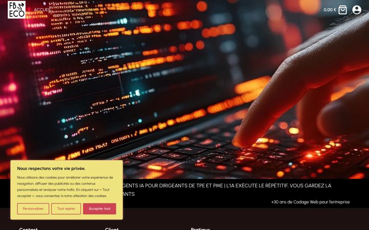 Screenshot of fbeco.fr