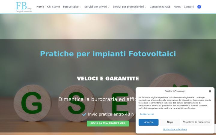 Skjermbilde av fbenergierinnovabili.it