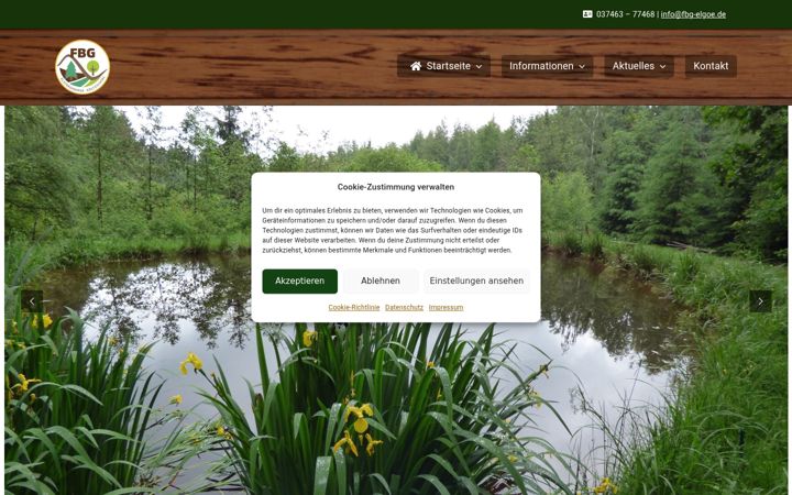 Screenshot of fbg-elgoe.de