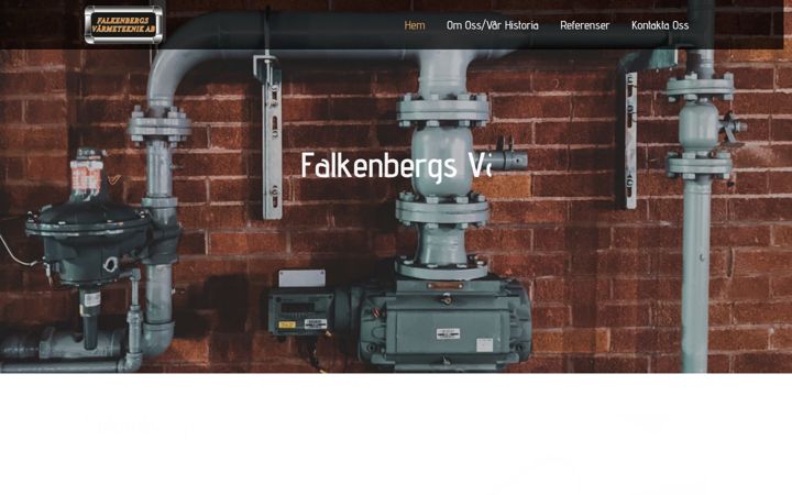 Screenshot of fbgvarmeteknik.se
