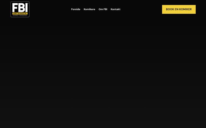 Screenshot of fbi.dk