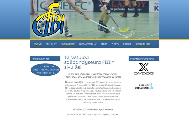 Screenshot of fbi.fi