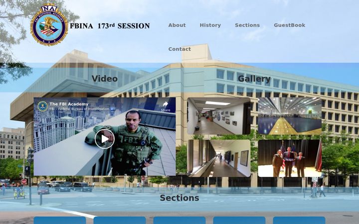 Screenshot of fbina173rd.org