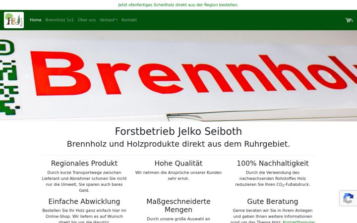 Screenshot of fbjs.de