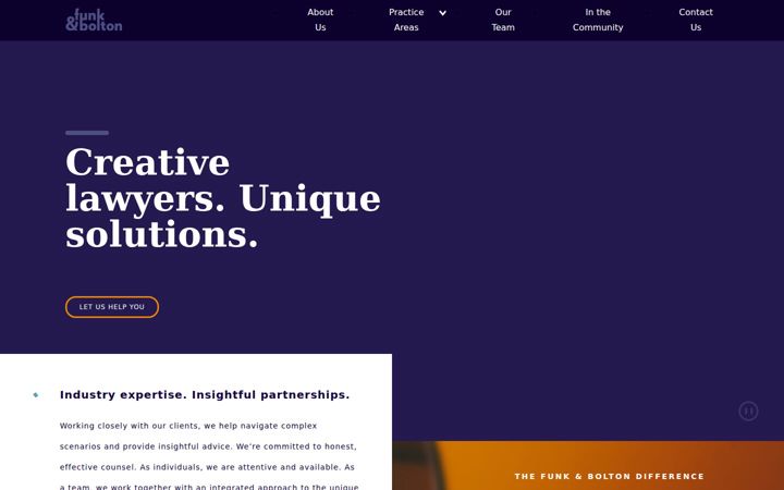 Screenshot of fblaw.com