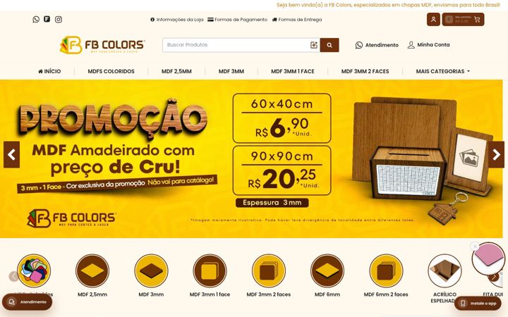 Screenshot di fbmdf.com.br