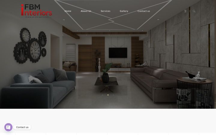 Screenshot of fbminteriors.com