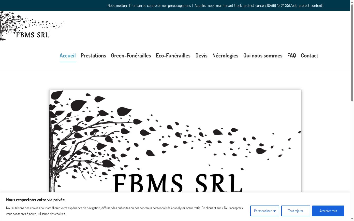 Screenshot tal-banner tal-kunsens muri qabel kwalunkwe interazzjoni