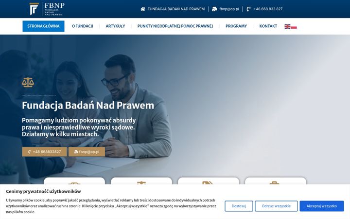 Screenshot of fbnp.pl