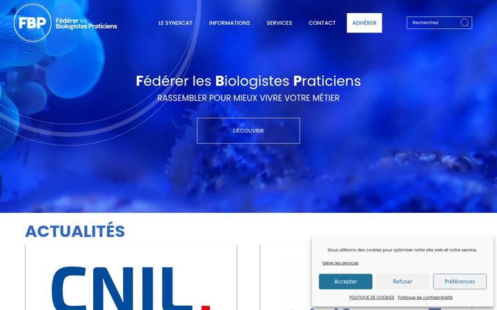 Screenshot of fbp-syndicat.fr