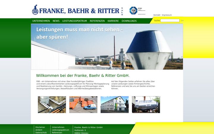 Screenshot of fbr-dessau.de