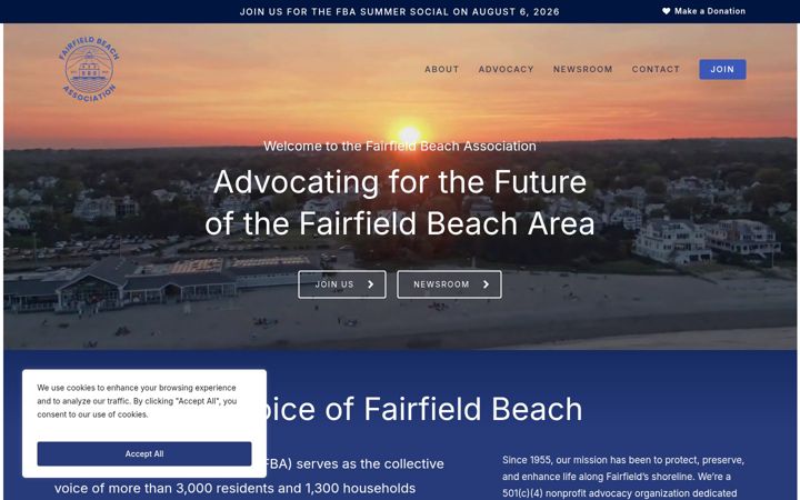 Screenshot of fbra.org