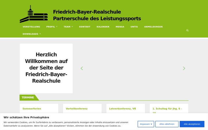 Posnetek zaslona fbrs.de