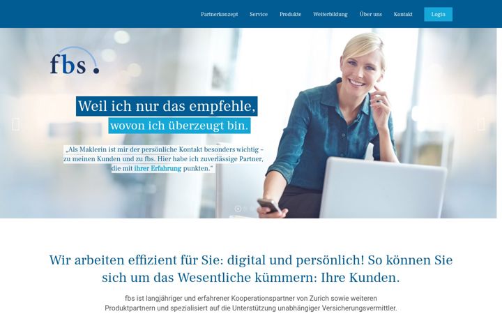 Screenshot of fbs-partner.de