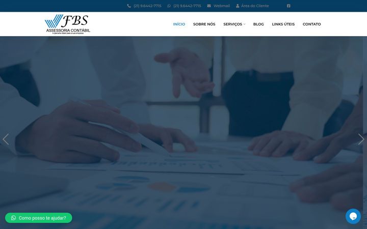 Screenshot of fbsassessoriacontabil.com.br