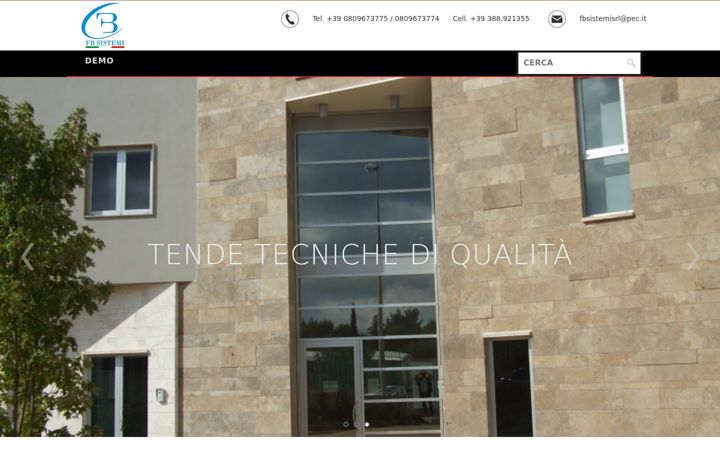 Screenshot of fbsistemi.it