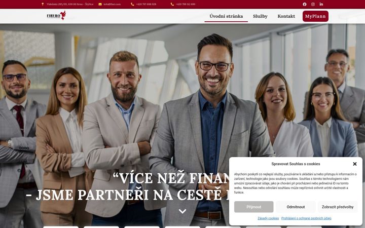 Screenshot of fbsr.cz