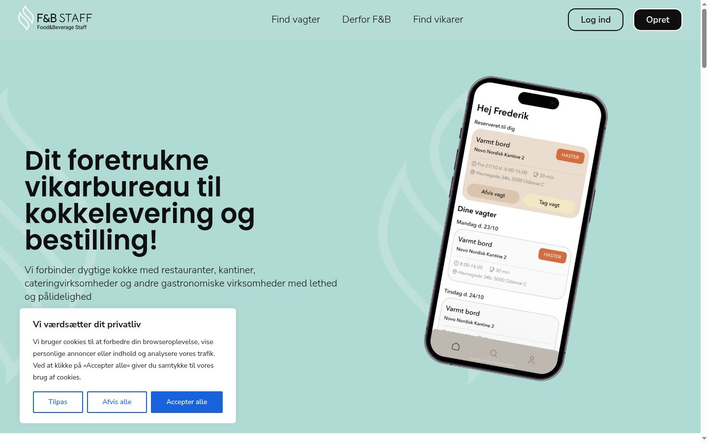 Screenshot tal-banner tal-kunsens muri qabel kwalunkwe interazzjoni