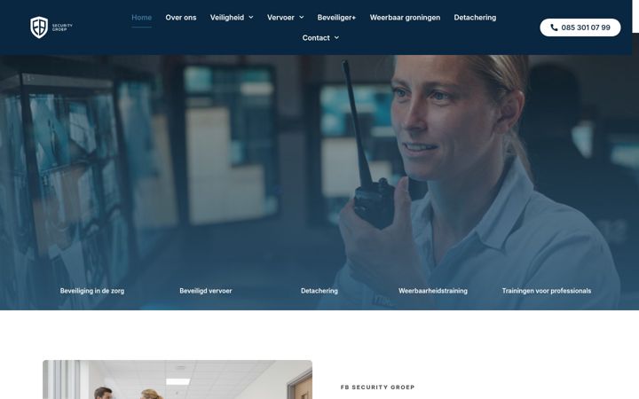 Screenshot of fbveiligheidsdiensten.nl