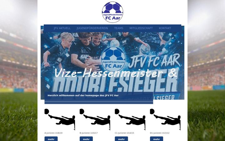 Екранна снимка на fc-aar.de