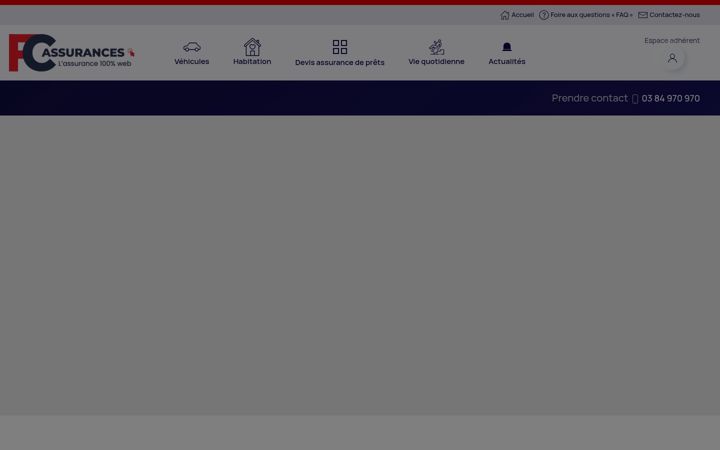 Screenshot of fc-assurances.fr