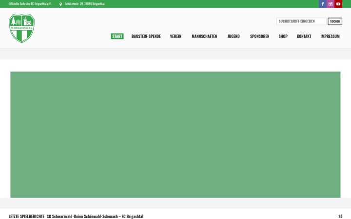 Screenshot of fc-brigachtal.de