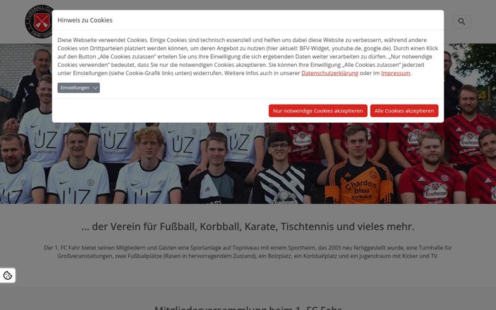 Screenshot of fc-fahr.de