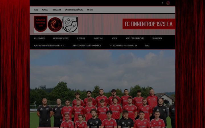 Screenshot of fc-finnentrop.de
