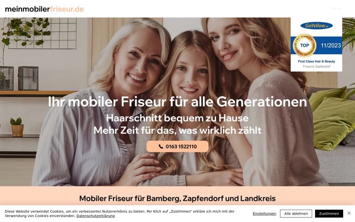 Screenshot of fc-hair.de