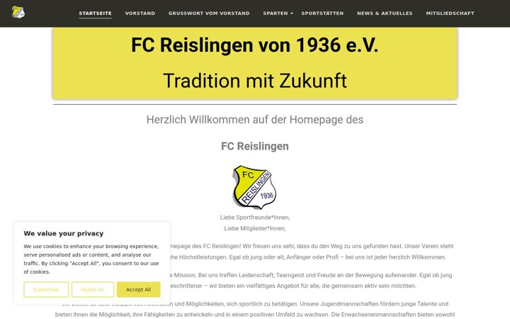 Screenshot di fc-reislingen.de