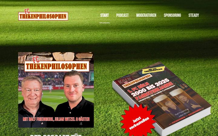 Screenshot of fc-thekenphilosophen.de