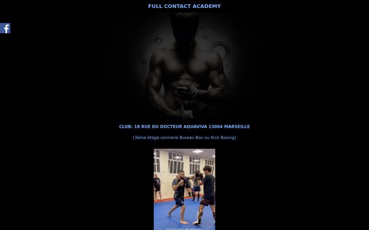 Screenshot of fcaboxing.com