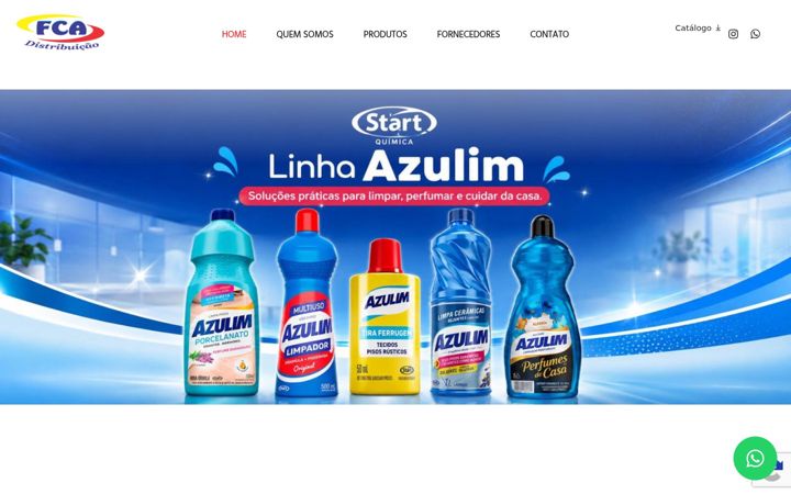 Snímek obrazovky fcadistribuicao.com.br