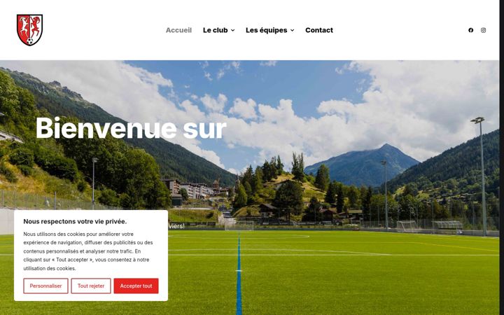 Screenshot of fcanniviers.ch