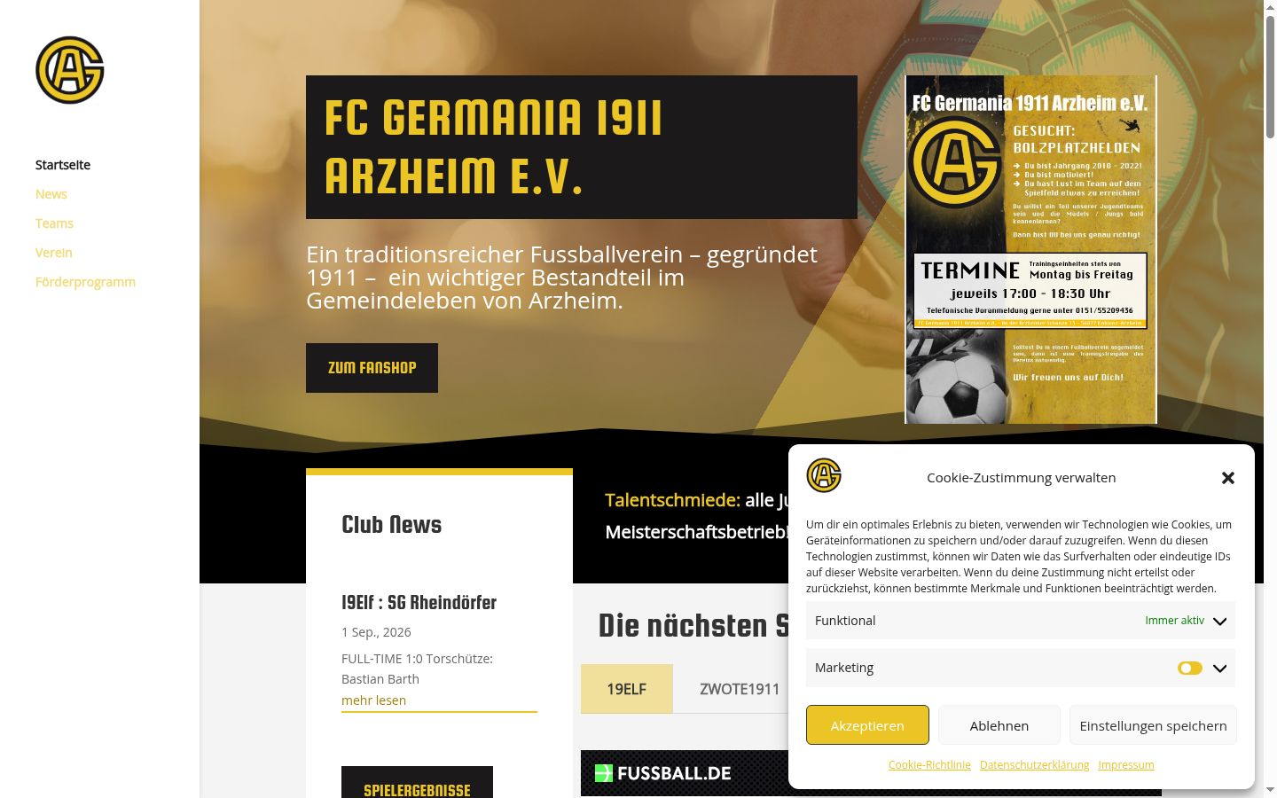 Sutikimo reklamjuostės, rodytos prieš bet kokią sąveiką, ekrano kopija