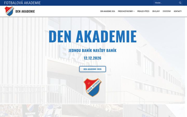 Screenshot of fcb-denakademie.cz