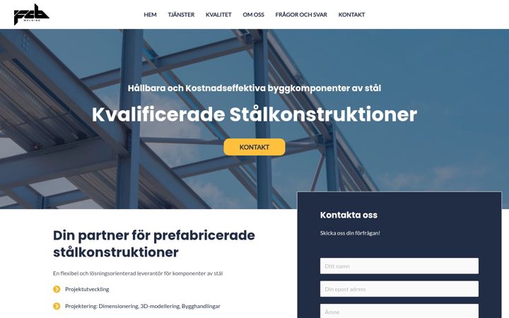 Screenshot of fcb-stal.se