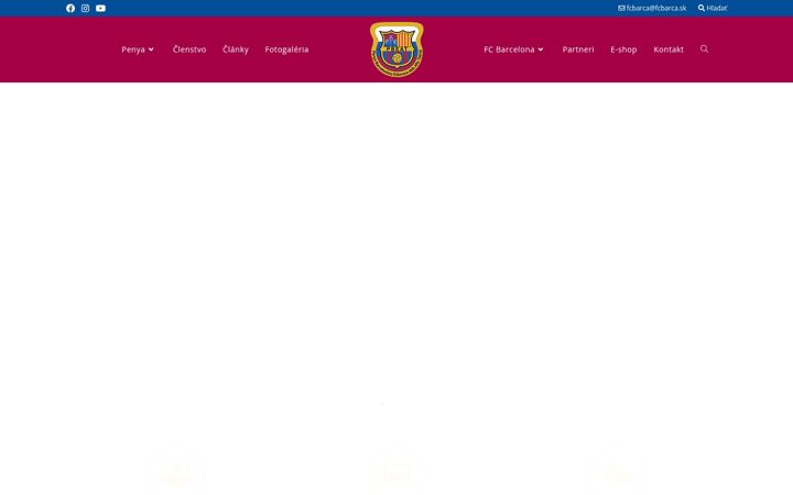 Screenshot of fcbarca.sk
