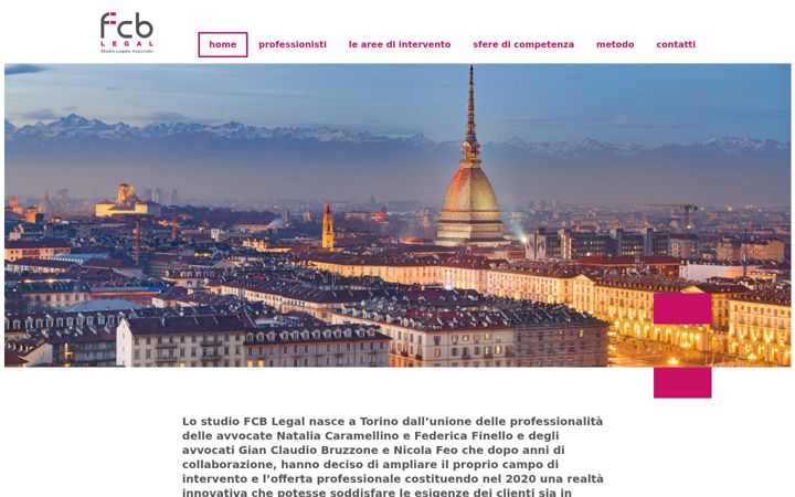 Screenshot of fcblegal.it