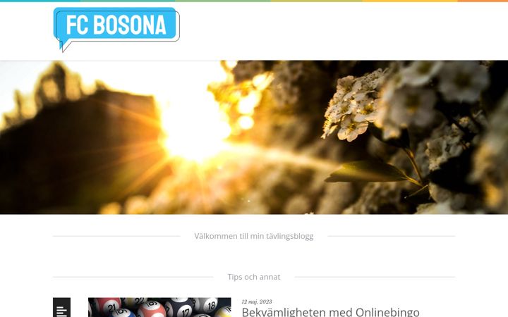 Screenshot of fcbosona.se