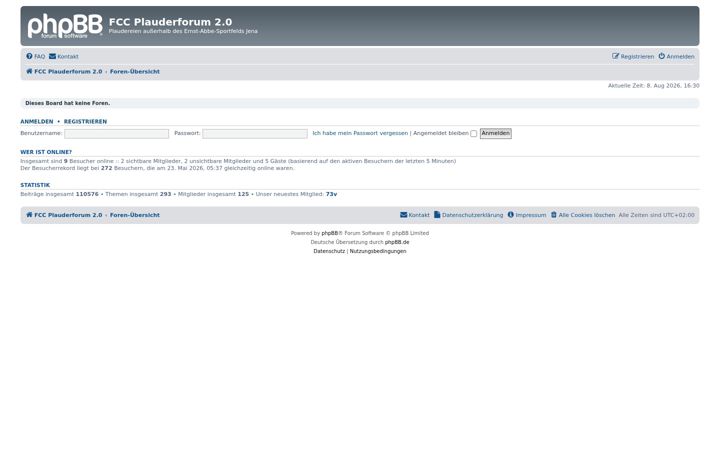 Screenshot of fcc-plauderforum.de