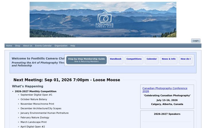 Screenshot of fcc-yyc.ca