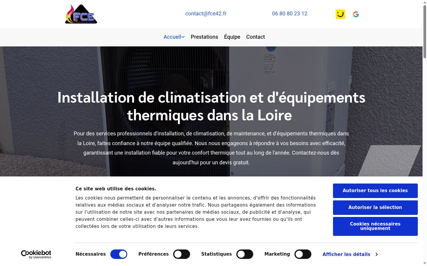 Screenshot tal-banner tal-kunsens muri qabel kwalunkwe interazzjoni