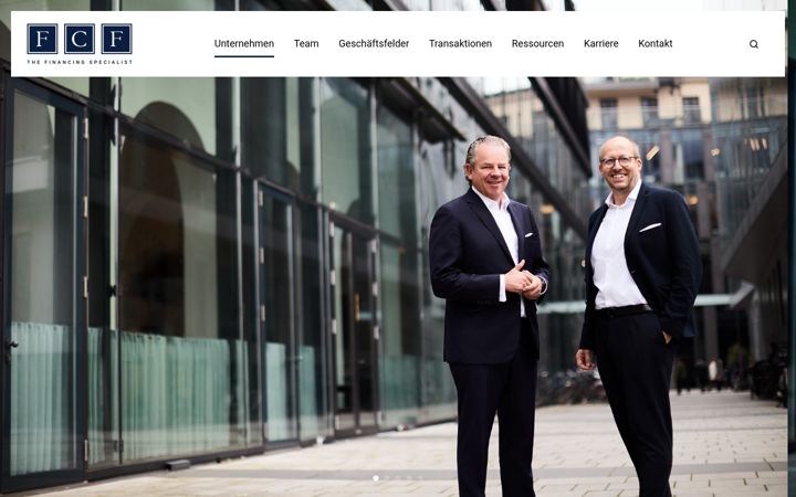 Screenshot of fcf.de