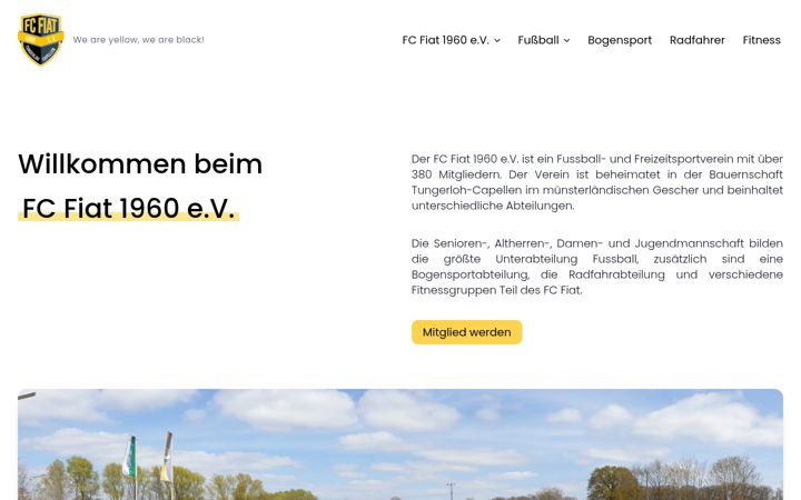 Screenshot of fcfiat.de